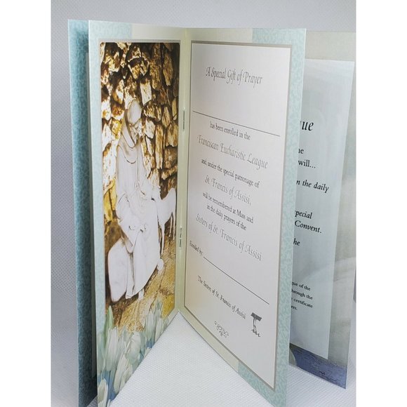Sisters Of St Francis Of Assisi In Loving Memory Silver Foil Greeting Card - Picture 7 of 12